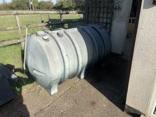 Oil tank empty and - oil,