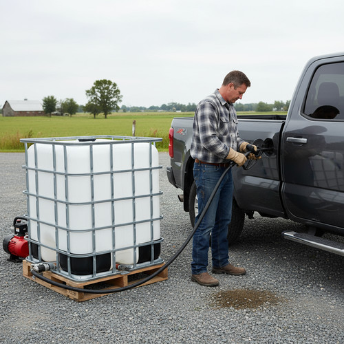 Ibc tank gravity fed - tank,