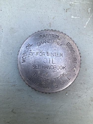 Vintage bsa oil tank cap - vintage,