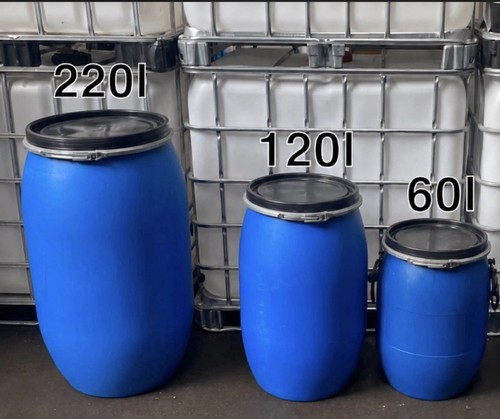 Shipping storage blue - blue, barrel