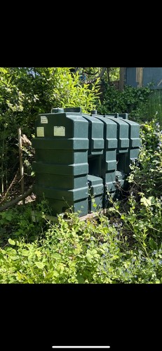 1255 litre slimline oil tank - 1255,